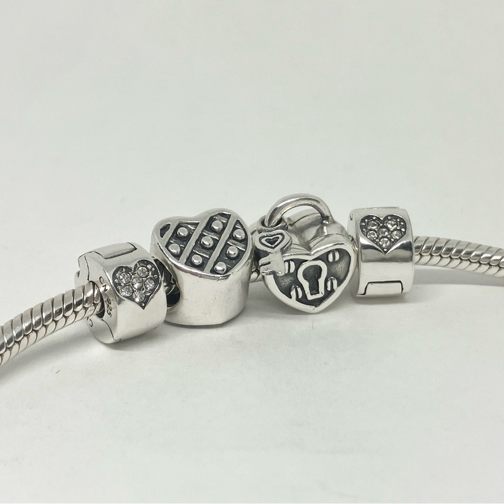 NWOT Chamilia Sterling Heart Beads
